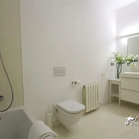 Stunning Gala With Sea Views And A/c In Sitges